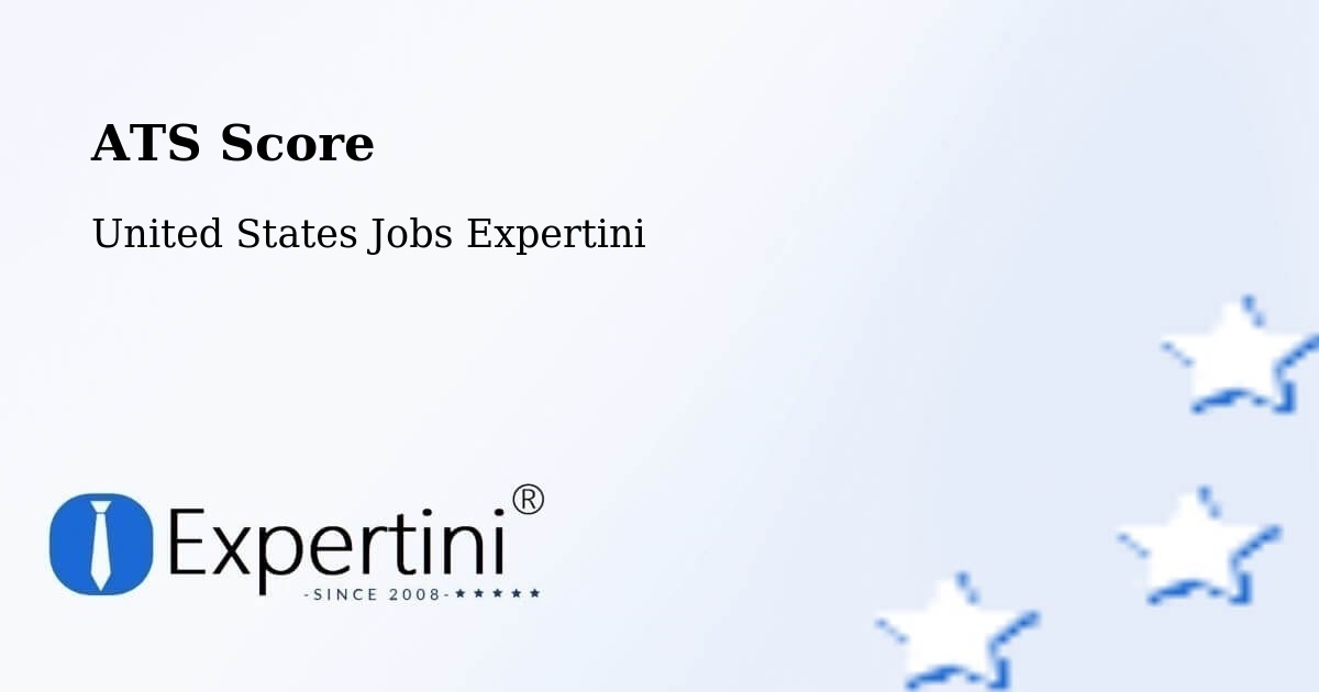 Resume ATS Score & Job Description Match Tool – Oxford - United States Jobs Expertini